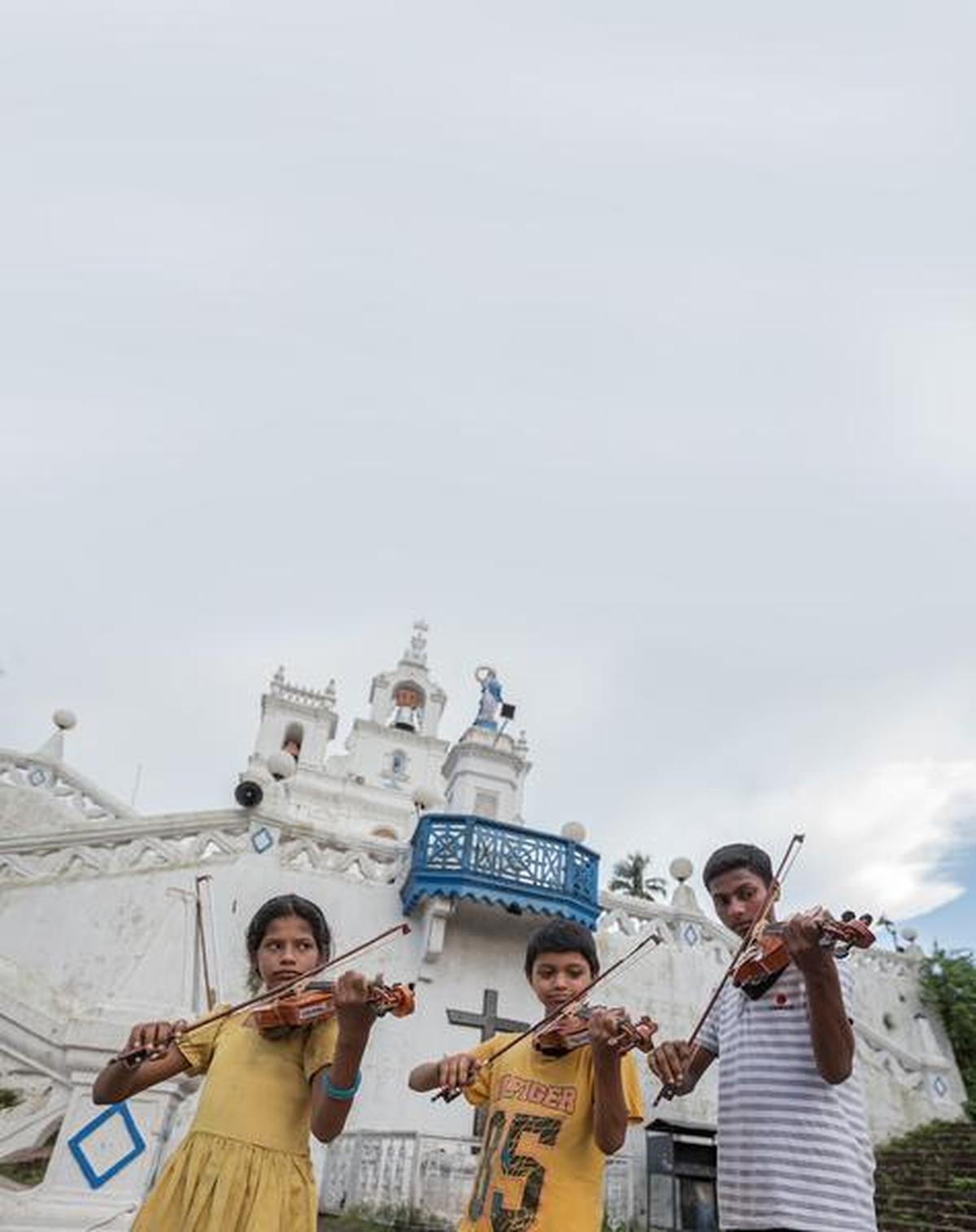 A music band of underprivileged kids